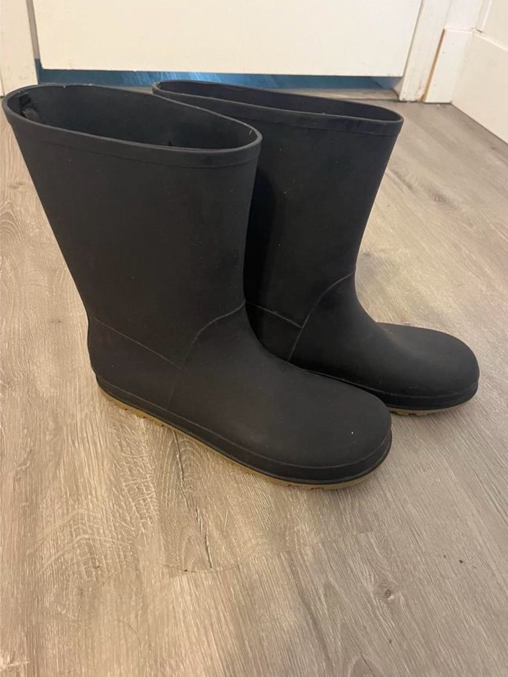 Cat & Jack Dark Navy Blue Kids Unisex Waterproof Rain Boots
